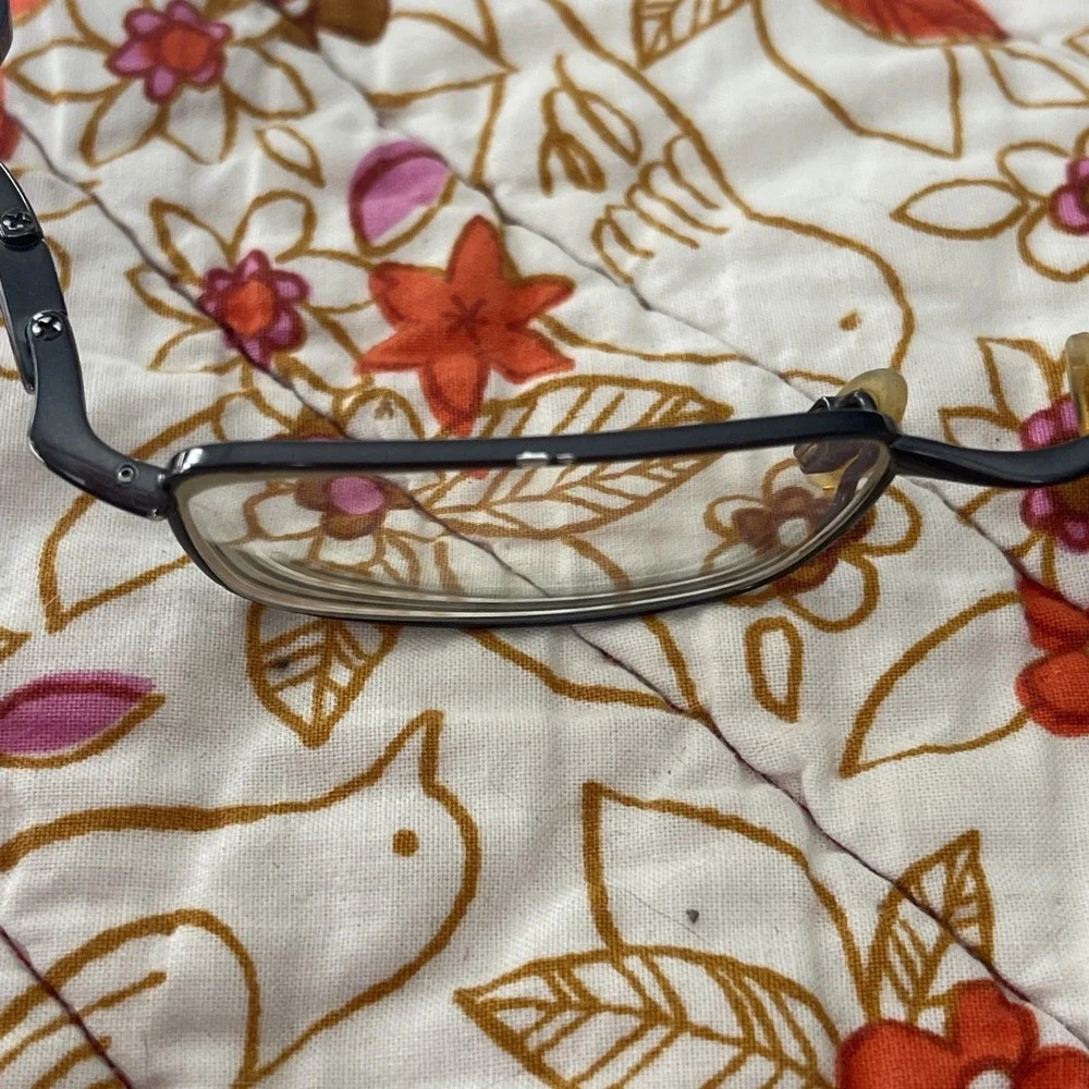 Oakley Drill Bit Polished Midnight Eyeglasses Frames 48-18-136mm 22-223 Scratch